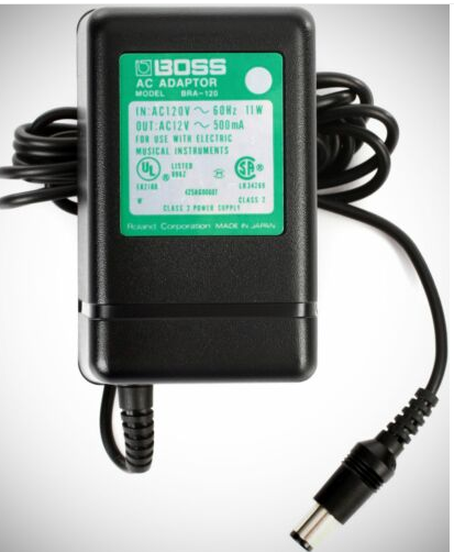NEW BOSS Roland DS-330 12V AC 500mA BOSS Roland DS-330 Synth Drum Machine Power Supply Cord PSU AC Adapter